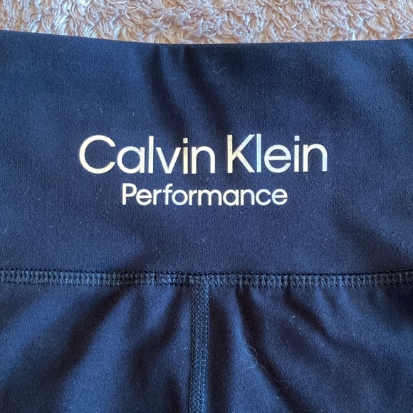 CALVIN KLEIN Womens Performance Capri Leggings - size Large - Picture 5 of 10